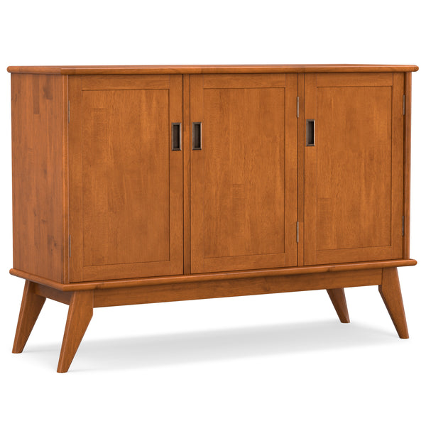 Draper Mid-Century Rubberwood Sideboard