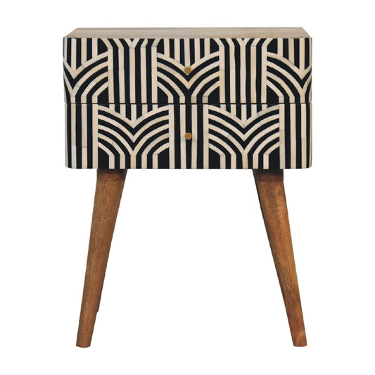 Barnaby Oak Solid Wood Nightstand – 17.7" Nightstand
