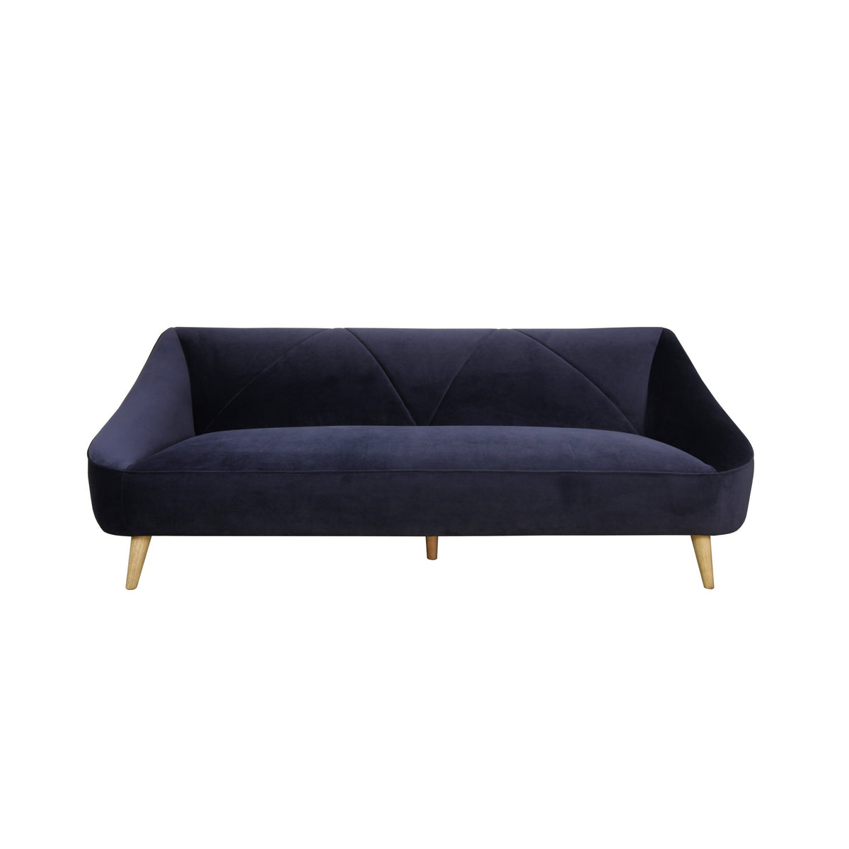 Baylee Navy Blue Upholstered Sofa – 80" Sofa
