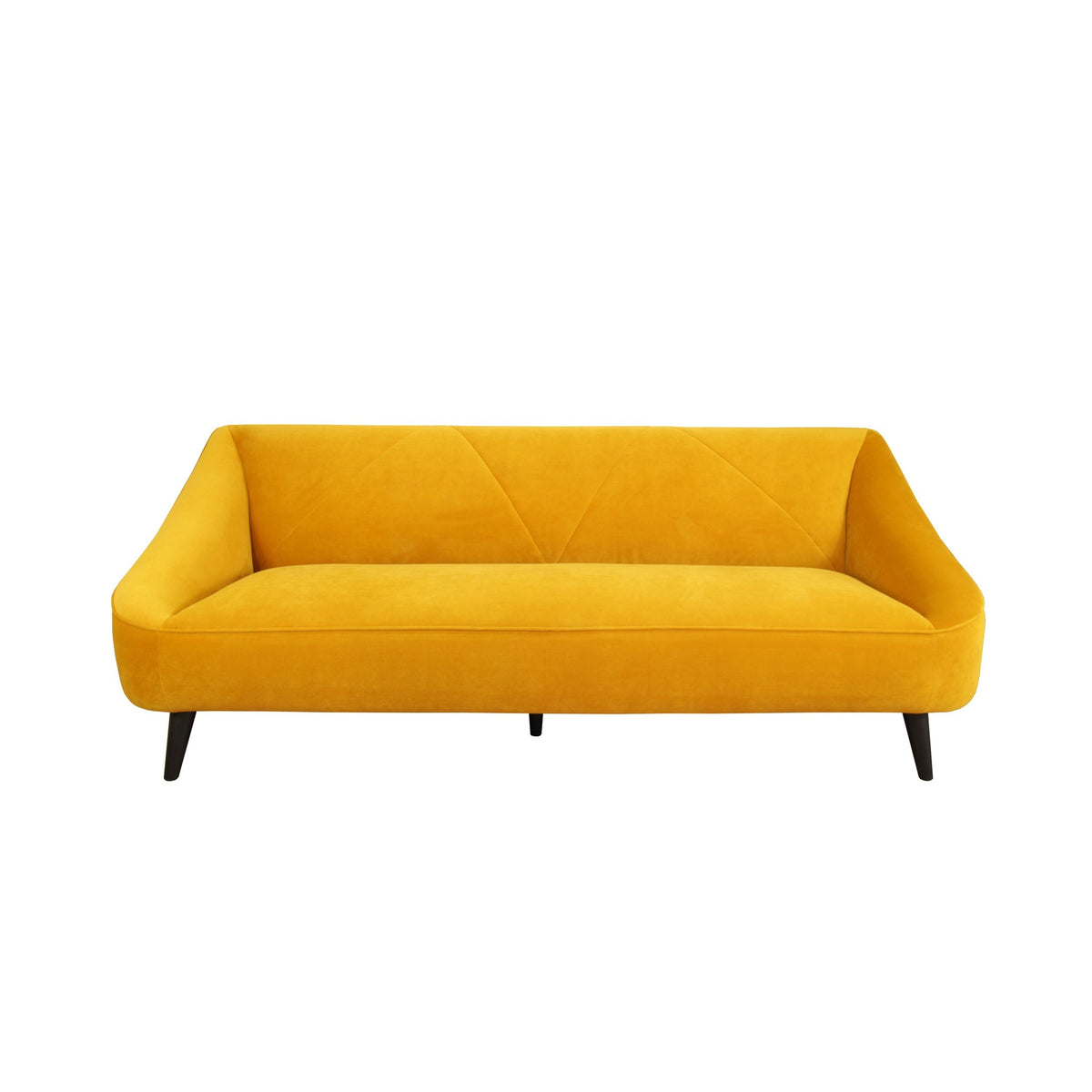 Baylee Yellow Upholstered Sofa – 80" Sofa