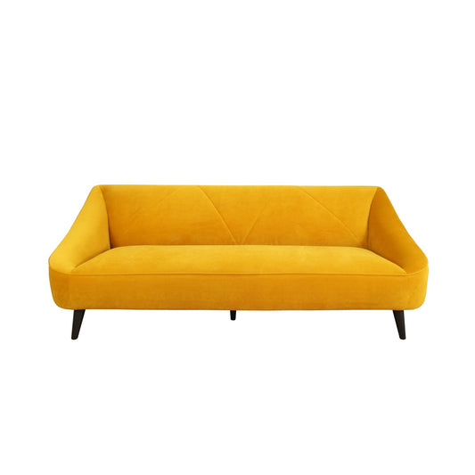 Baylee Yellow Upholstered Sofa – 80" Sofa