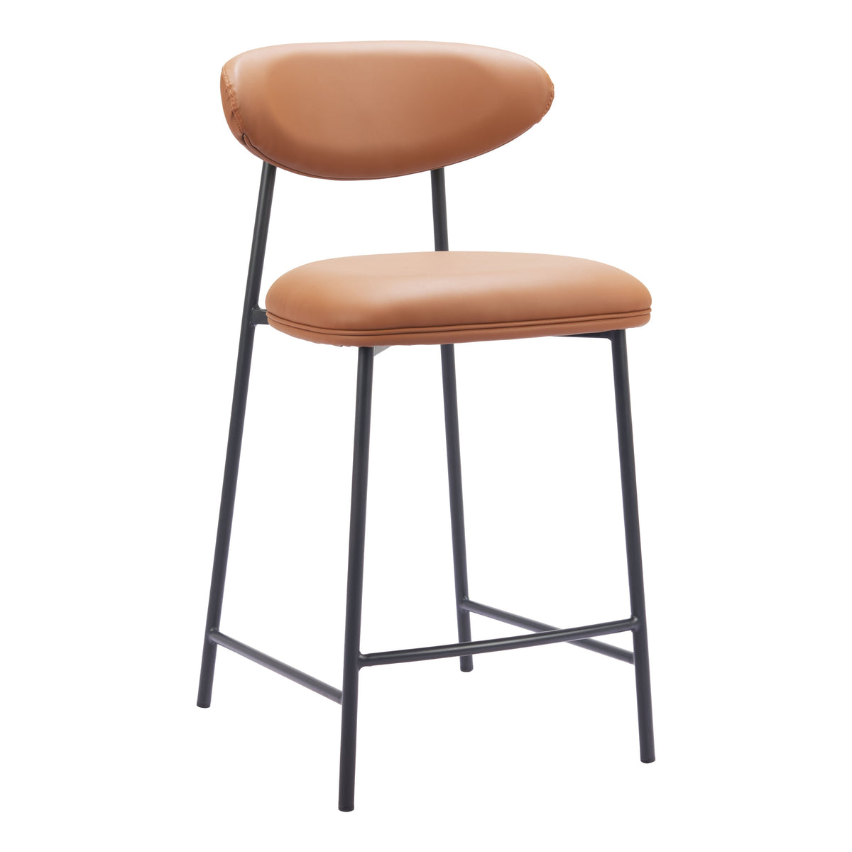 Rorun Brown Counter Stool (Set of 2)