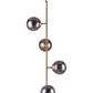 Zatara Brass Ceiling Lamp