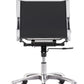 Lider Plus Armless Office Chair in Black