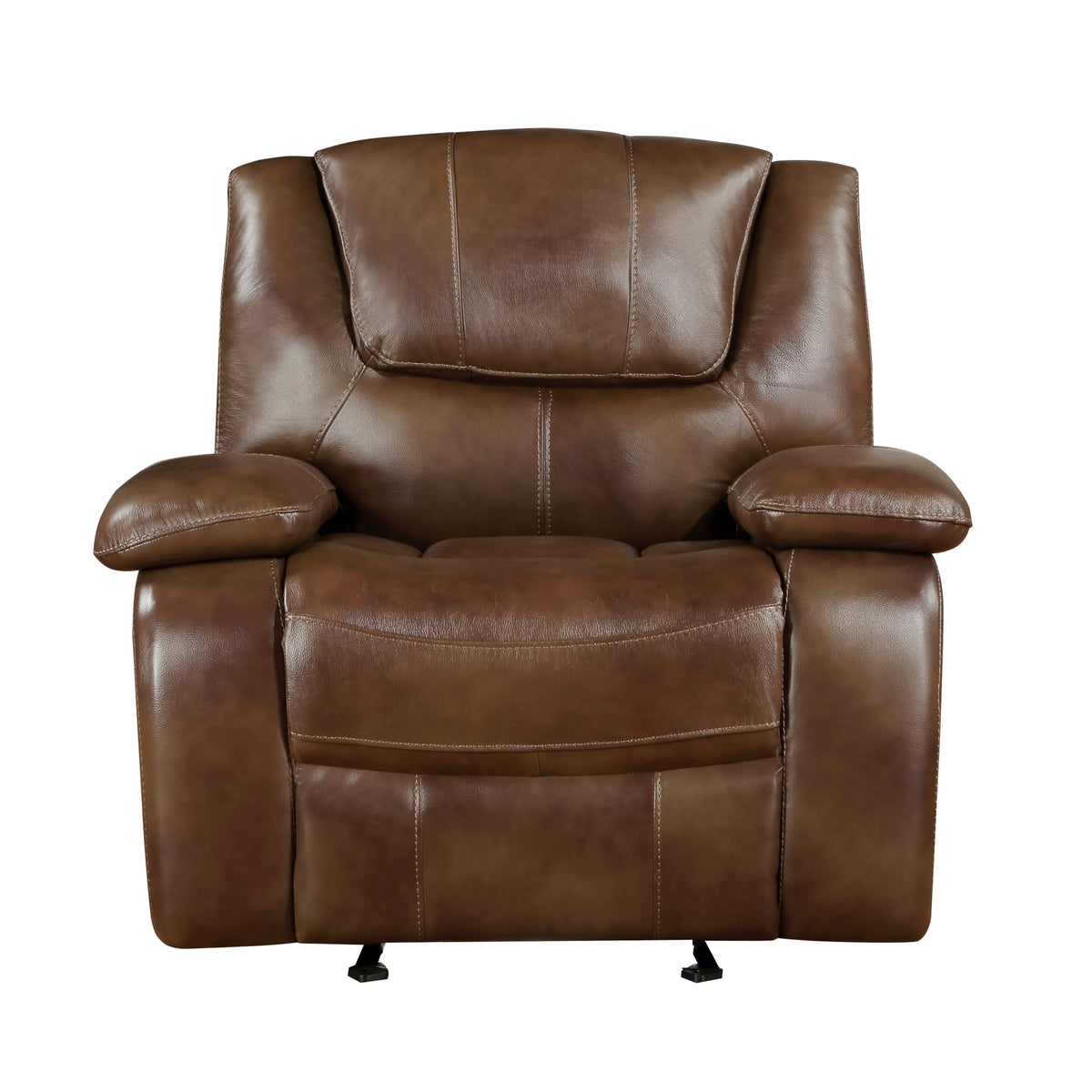 Marlo Leather Reclining Collection in Brown
