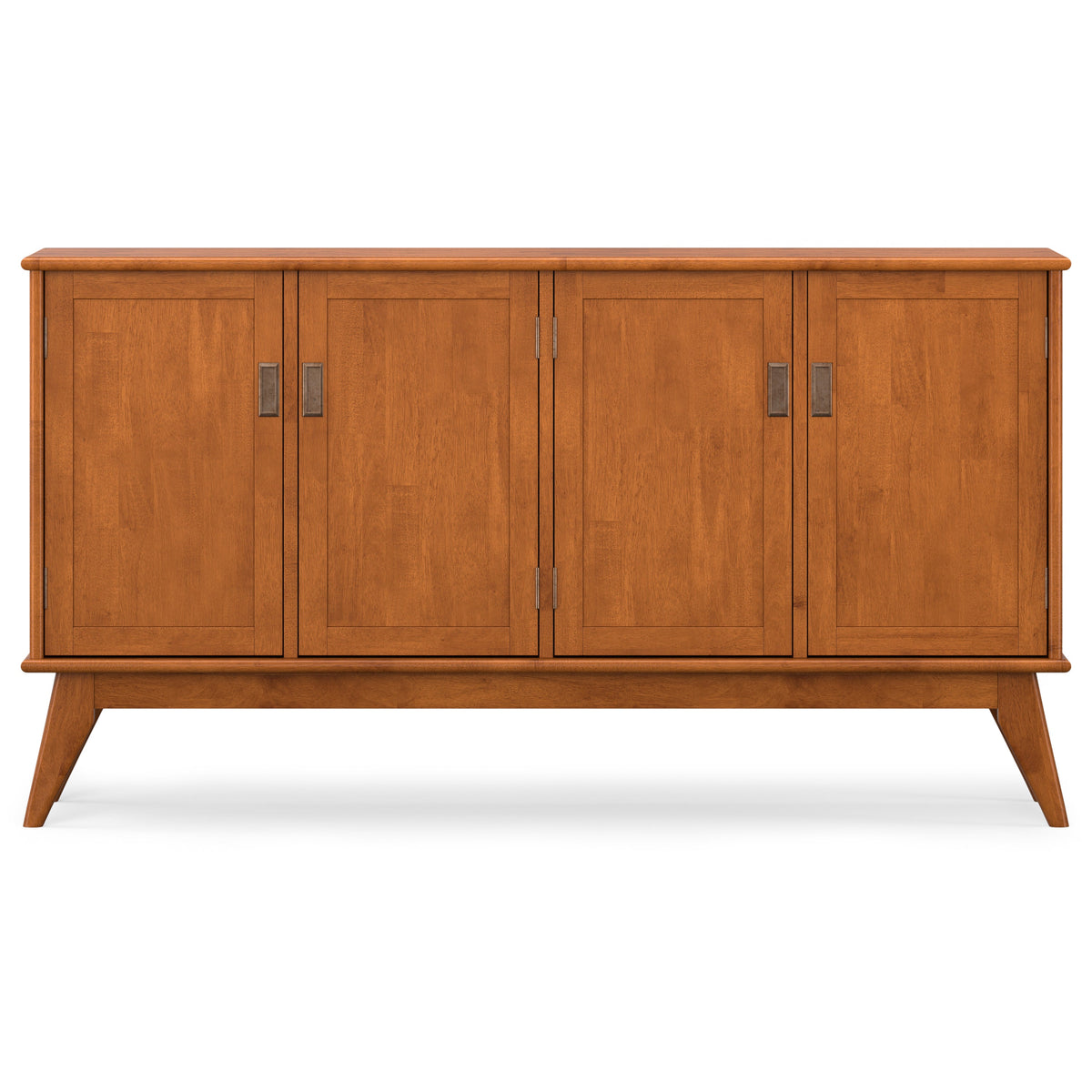 Draper Mid-Century Rubberwood Sideboard