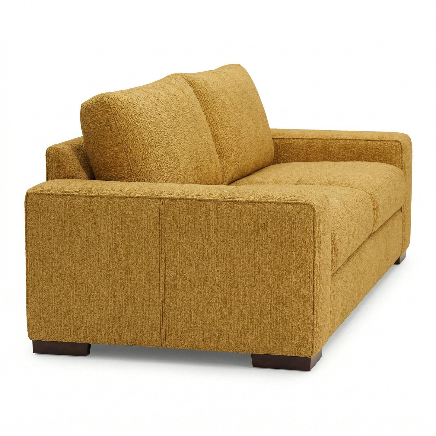 Modena American-Made Sofa – 92" Custom-Fabric 2-Arm Sofa - Yellow Hepburn Chai Tea Fabric (11)