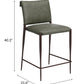 Freesia Olive Green Counter Stool (Set of 2)