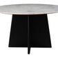 Strela White & Black Dining Table