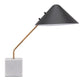 Pike Black & White Table Lamp