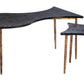 Norden Black & Bronze Coffee Table Set (2-Piece)
