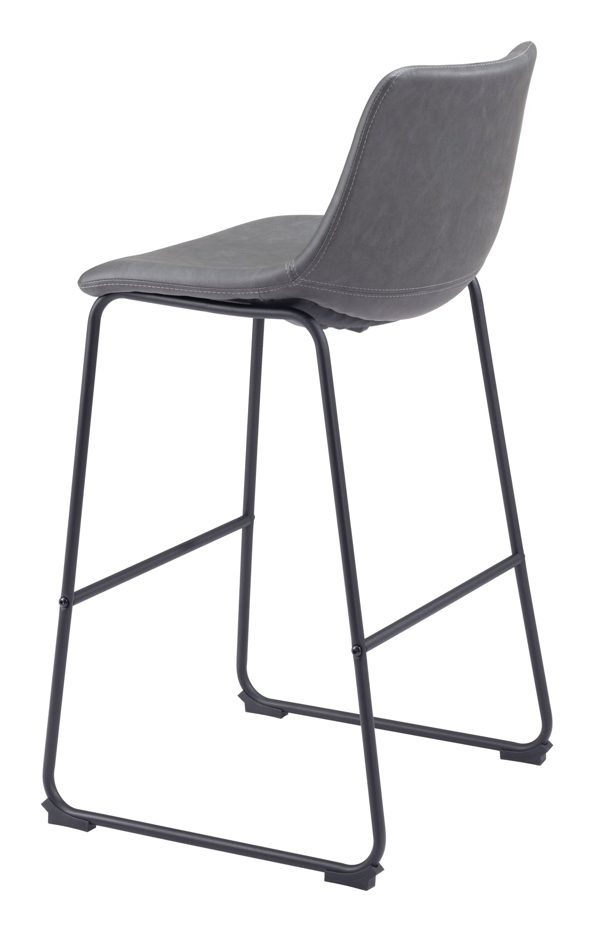 Smart Barstool (Set of 2) in Charcoal