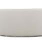 Sahara Beige Boucle Curved Modular Sectional Sofa (2 Sizes) side view highlighting its sleek design and plush fabric.