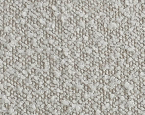 Soft bouclé fabric texture close-up for Iniko Bouclé Sofa – 105” Beige Curved Sofa with 6 Pillows (Modern Statement Couch)