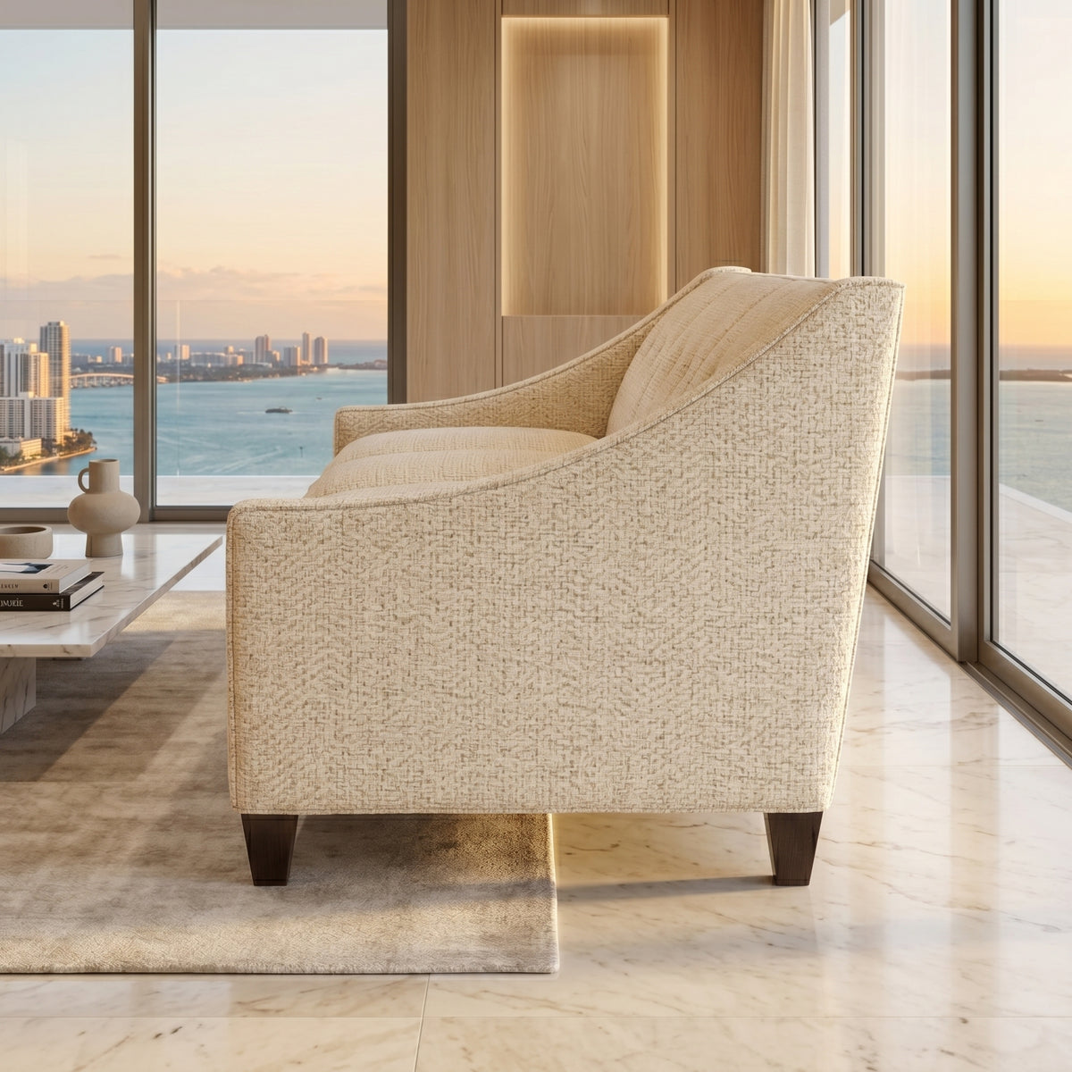 Berlin Classic Sofa – 87" American-Made 3-Seat Sofa – view 6
