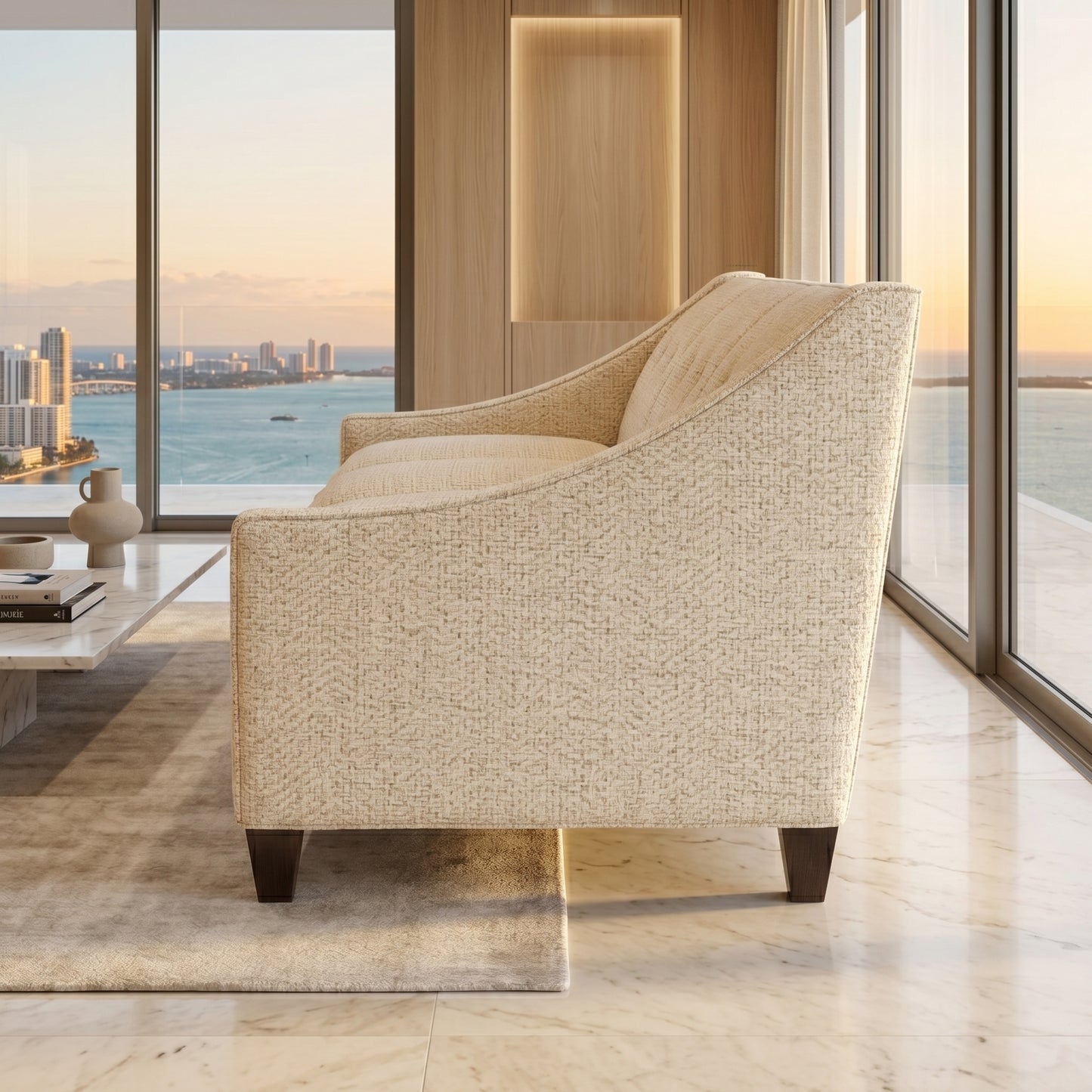 Berlin Classic Sofa – 87" American-Made 3-Seat Sofa – view 6