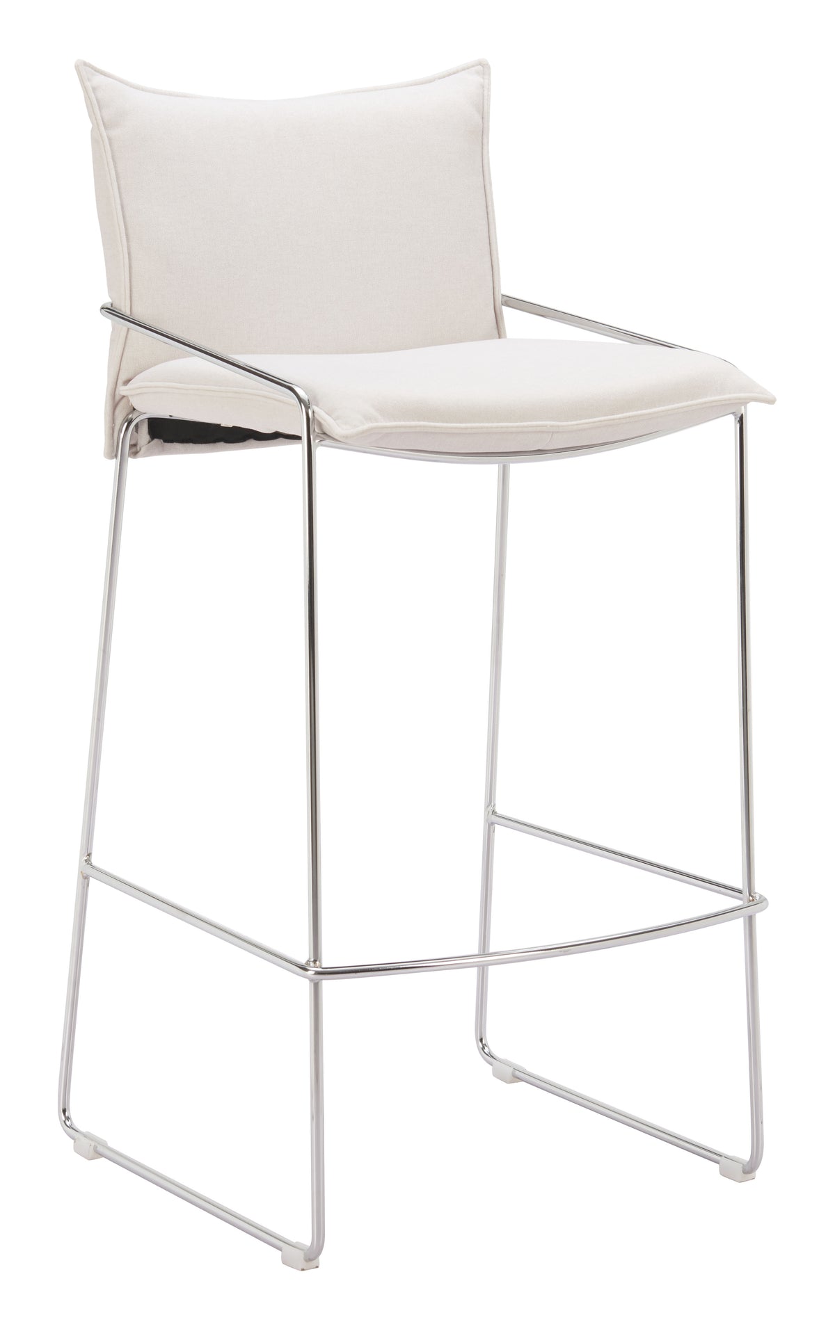 Pola Barstool in White