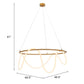 Wiber Brass Ceiling Lamp