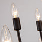 Daxton Black Iron 33-Light Chandelier 47 inch