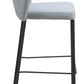 Linz Barstool (Set of 2) in Gray