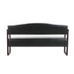Ludlow Button-Tufted Faux Leather Bench Set