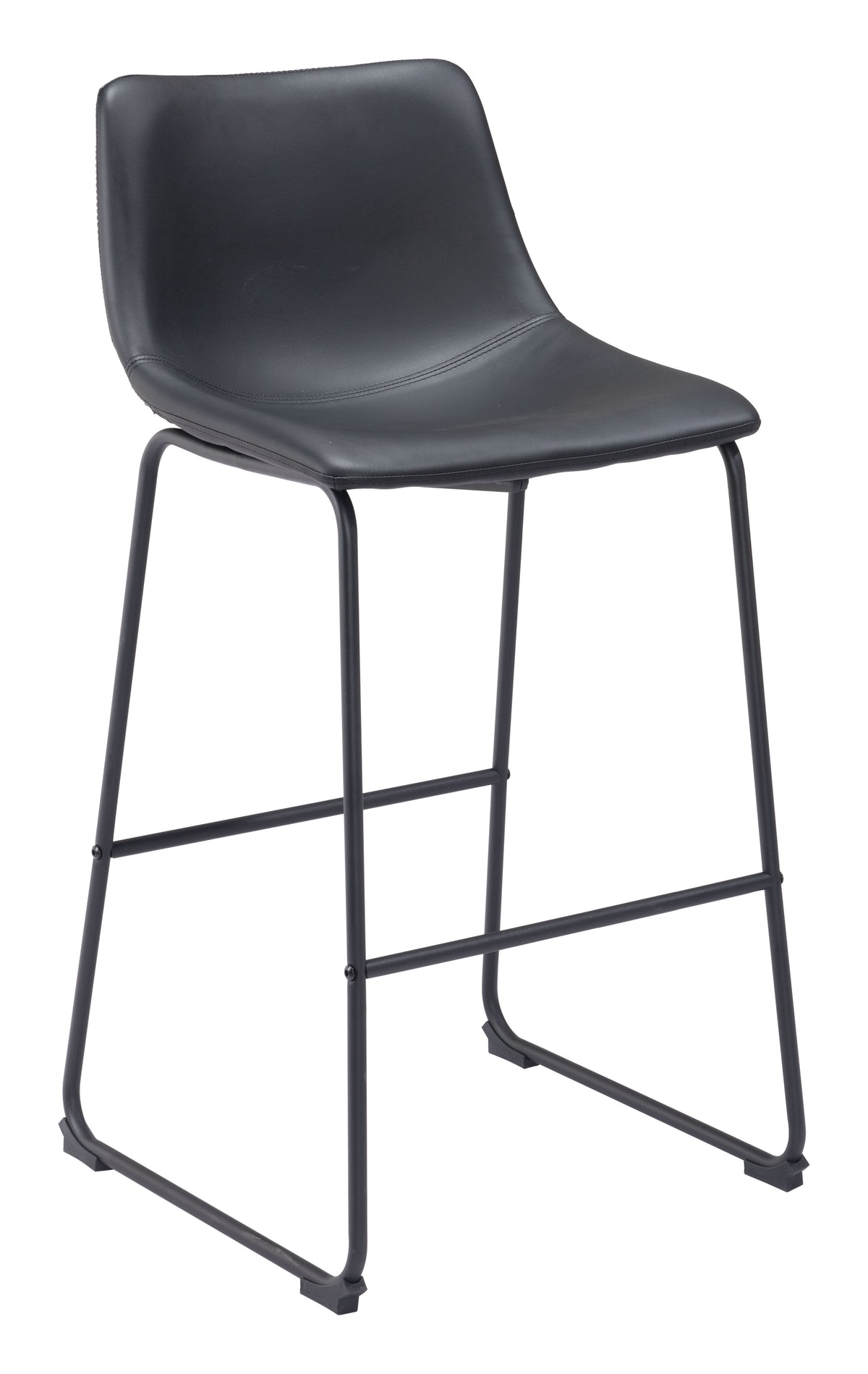 Smart Barstool (Set of 2) in Black