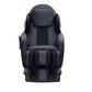 Pacari Black PU Leather Power 2D Massage Chair front view showcasing modern design and ergonomic features.