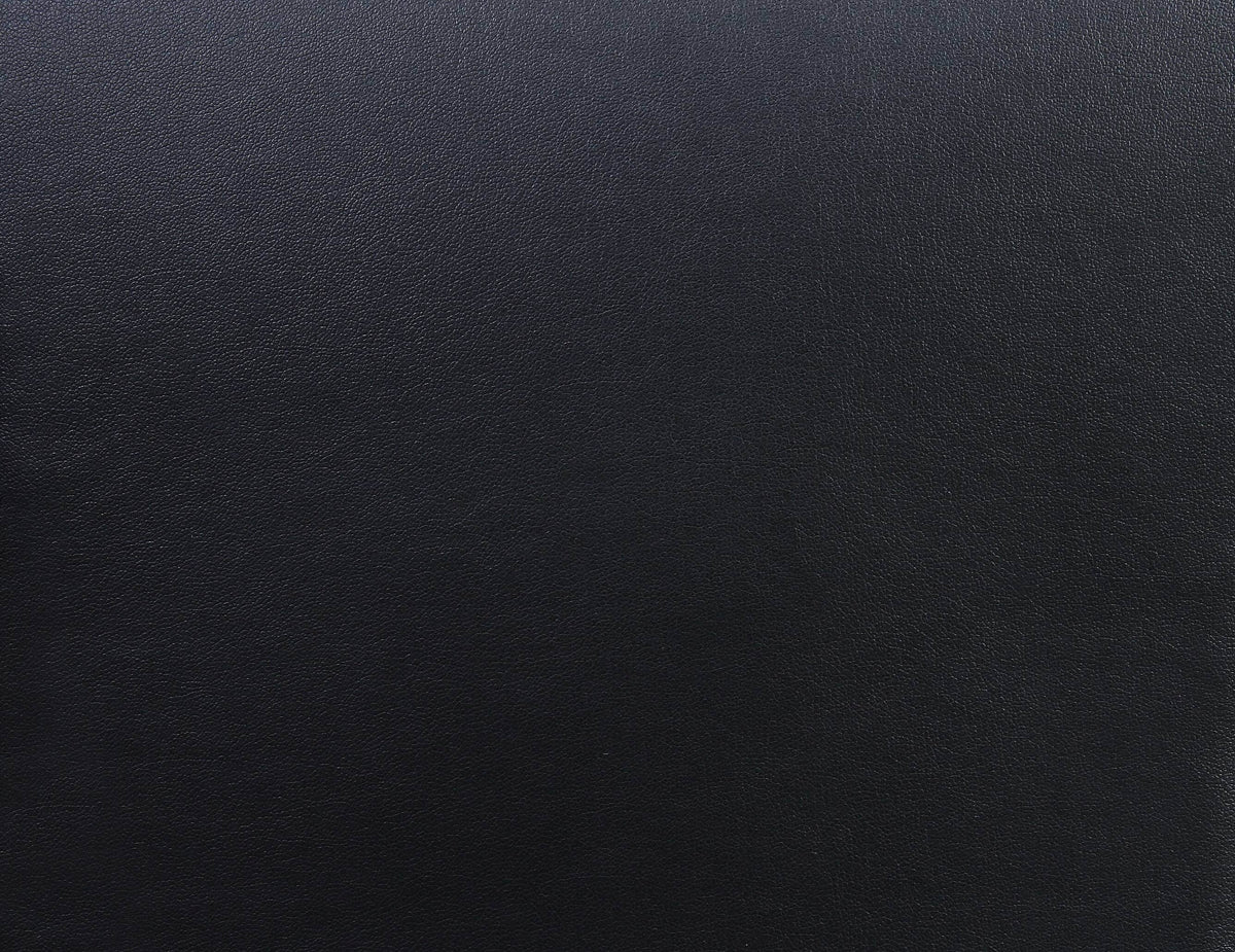 Close-up of black PU leather surface for the Pacari Black PU Leather Power 2D Massage Chair.