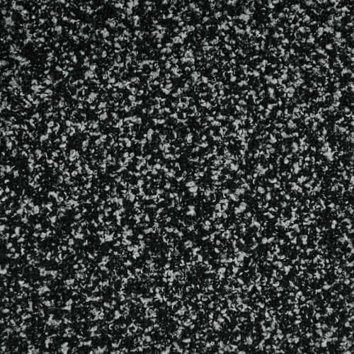 textured black and gray surface resembling boucle upholstery fabric