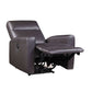 Blane Top-Grain Leather Power Recliner – Brown Modern Electric Reclining Chair with sleek design and reclining feature.