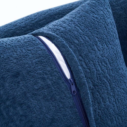 Boneless Modular Chenille Sectional Sofa – close-up detail