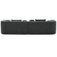 Boneless Boucle Modular Sectional Sofa 115” – Deep Seat Curved U-Shaped Foam Couch for 6, showcasing a modern design.