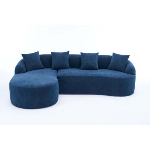 Boneless Modular Chenille Sectional Sofa