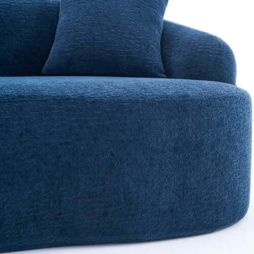 Boneless Modular Chenille Sectional Sofa – close-up detail