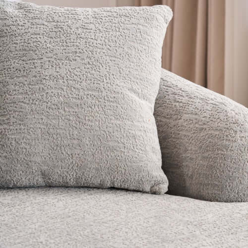 Boneless Modular Chenille Sectional Sofa – close-up detail