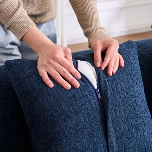 Boneless Modular Chenille Sectional Sofa