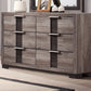 Bramwell Six-Drawer Dresser – 58" Contemporary Bedroom Dresser – view 3