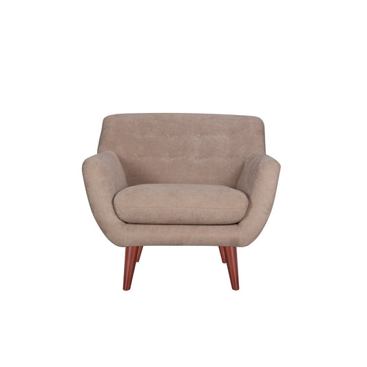 Brenna Tan Upholstered Chair – 35" Chair