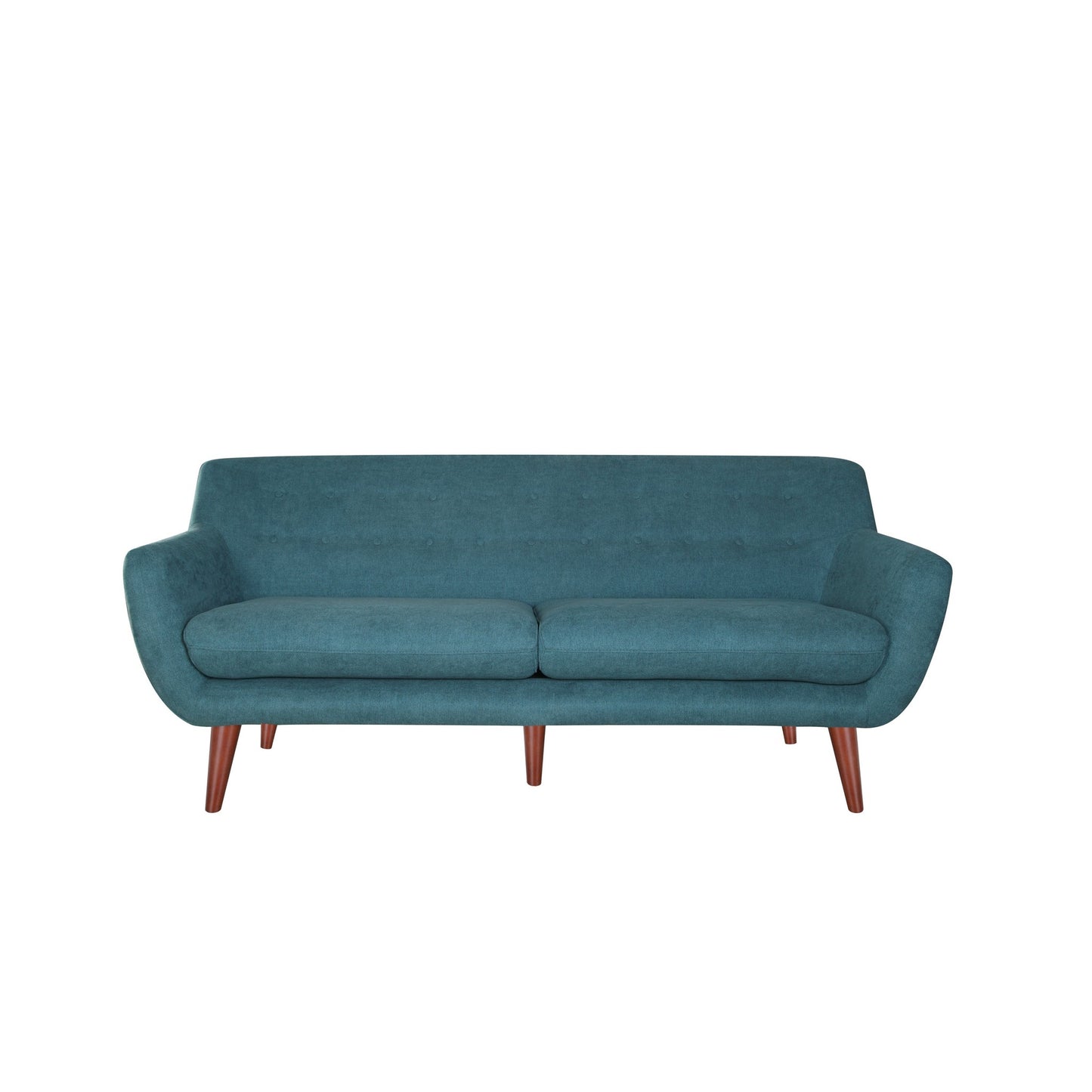Brenna Teal Upholstered Sofa – 73" Sofa