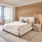 Baris Ivory Queen Bed