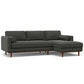 Morrison MCM Sectional Chaise Sofa 102' (2 Colors)
