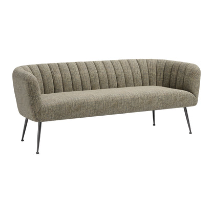 Deco Green Tweed Sofa