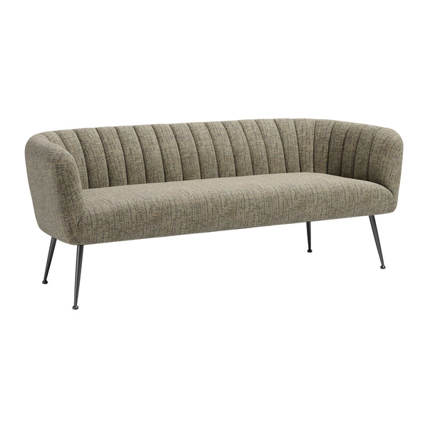 Deco Green Tweed Sofa