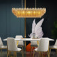 Mila Smoke Glass Chandelier