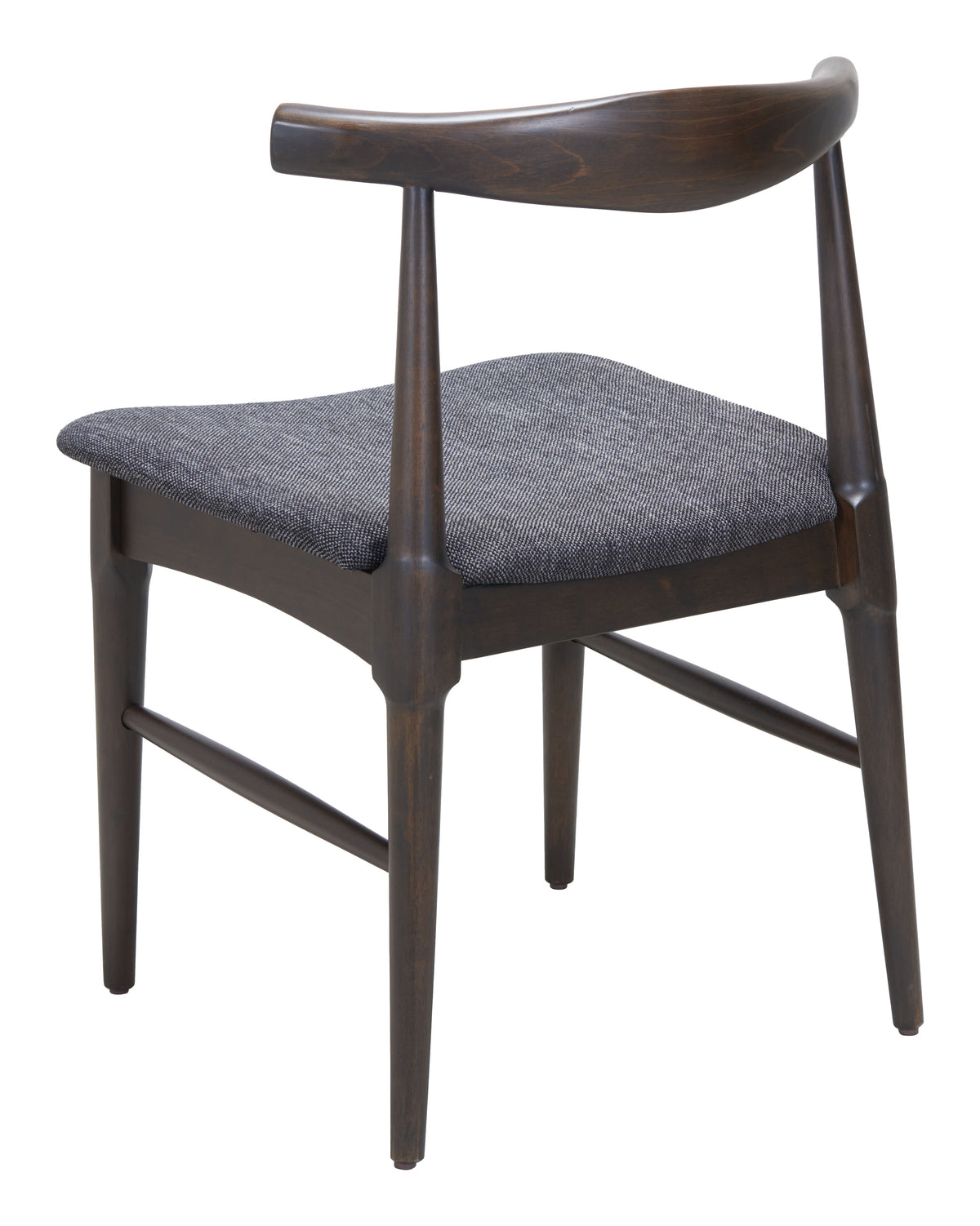 Tuzka Gray & Espresso Dining Chair (Set of 2)