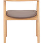 Peker Brown & Natural Dining Chair (Set of 2)
