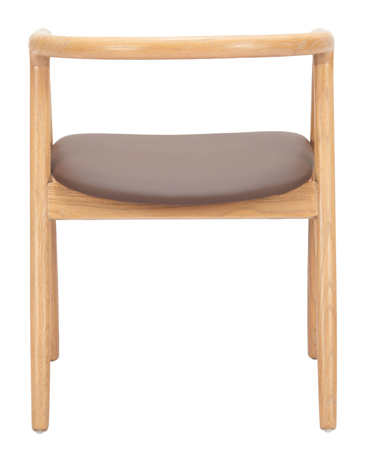 Peker Brown & Natural Dining Chair (Set of 2)