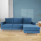 MCM Fabric Right-Facing Chaise Sofa Sectional 108" (2 Colors)