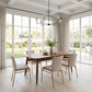 Nordvest Beige & Gold Dining Chair