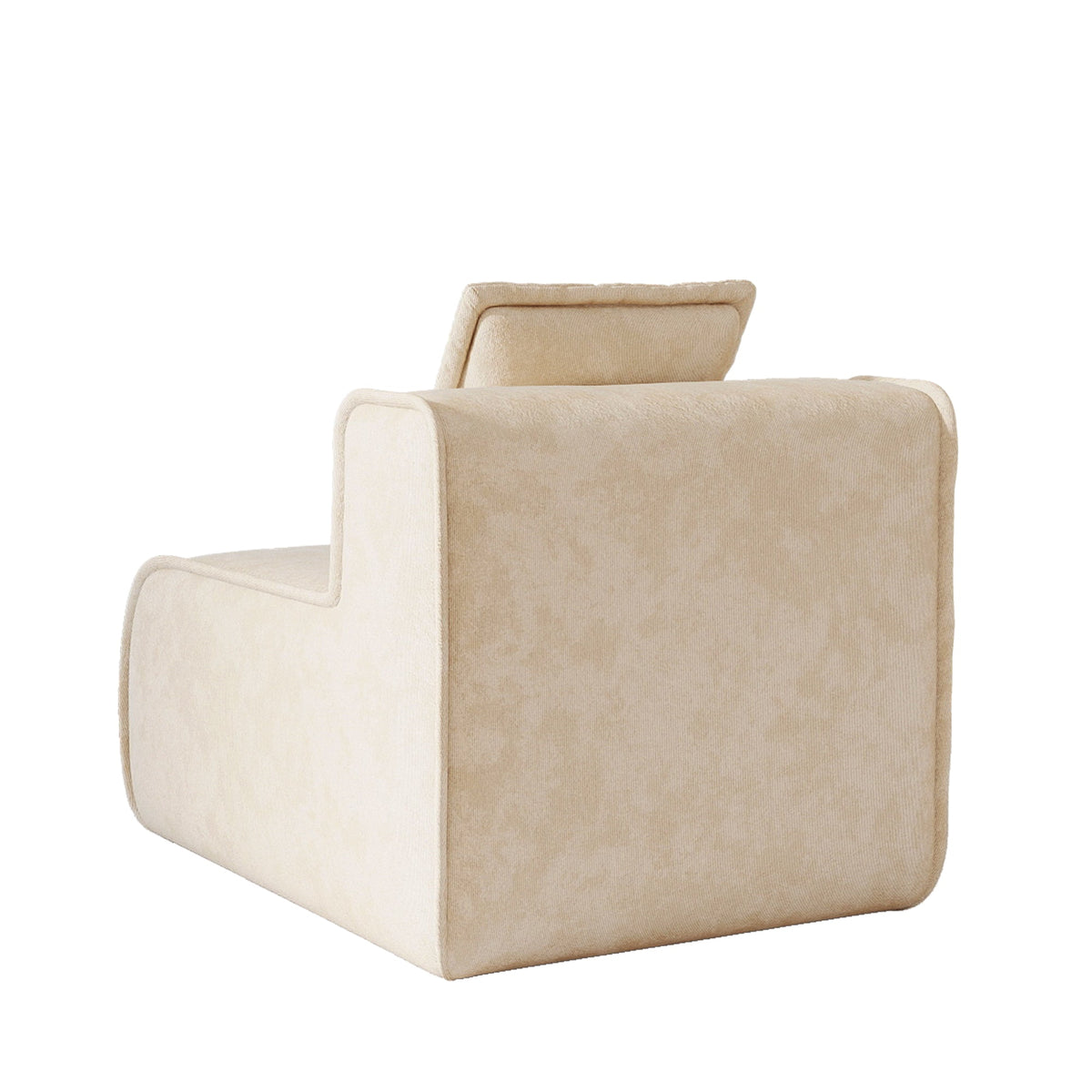 Fenna Velvet Armless Sofa